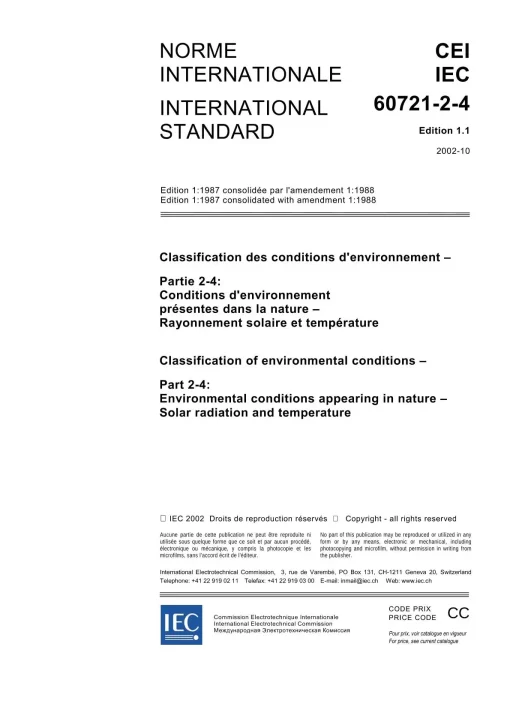 IEC 60721-2-4 Ed. 1.1 b:2002 pdf