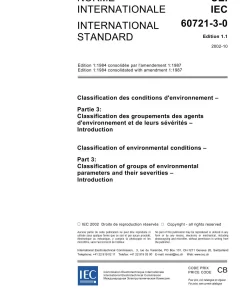 IEC 60721-3-0 Ed. 1.1 b:2002 pdf