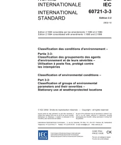 IEC 60721-3-3 Ed. 2.2 b:2002 pdf