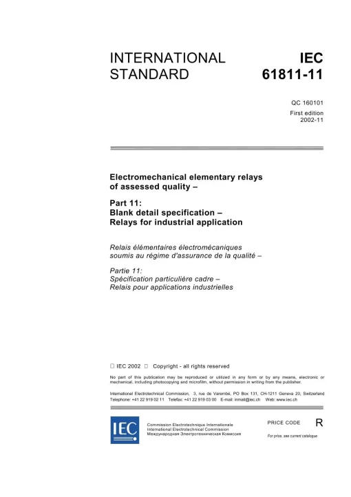 IEC 61811-11 Ed. 1.0 en:2002 pdf