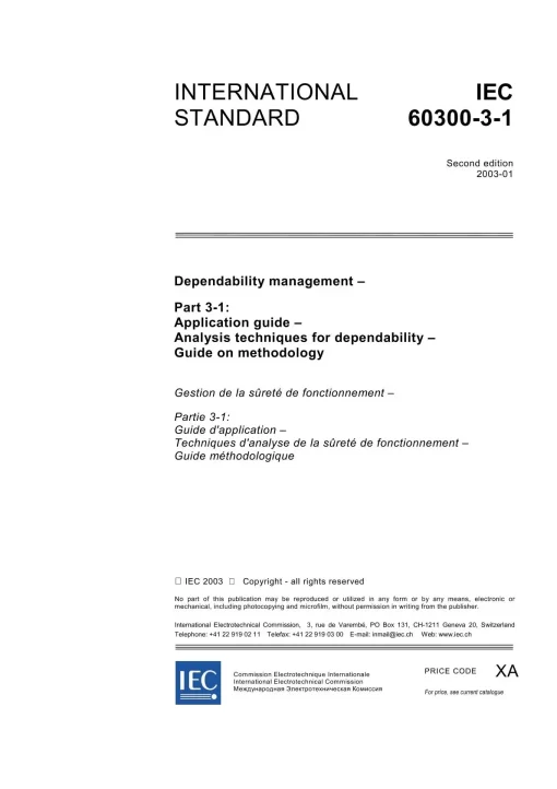 IEC 60300-3-1 Ed. 2.0 en:2003 pdf