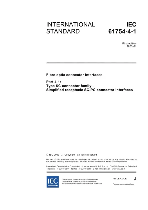 IEC 61754-4-1 Ed. 1.0 en:2003 pdf