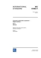 IEC 61883-1 Ed. 2.0 en:2003 pdf