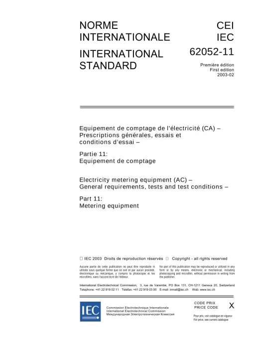 IEC 62052-11 Ed. 1.0 b:2003 pdf