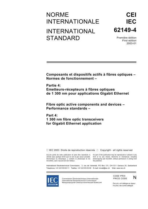 IEC 62149-4 Ed. 1.0 b:2003 pdf