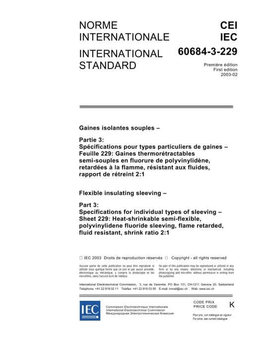 IEC 60684-3-229 Ed. 1.0 b:2003 pdf