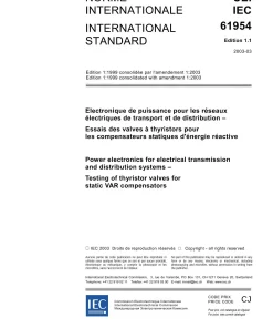 IEC 61954 Ed. 1.1 b:2003 pdf