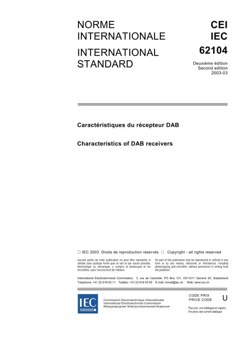 IEC 62104 Ed. 2.0 b:2003 pdf