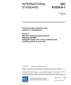 IEC 61850-9-1 Ed. 1.0 en:2003 pdf