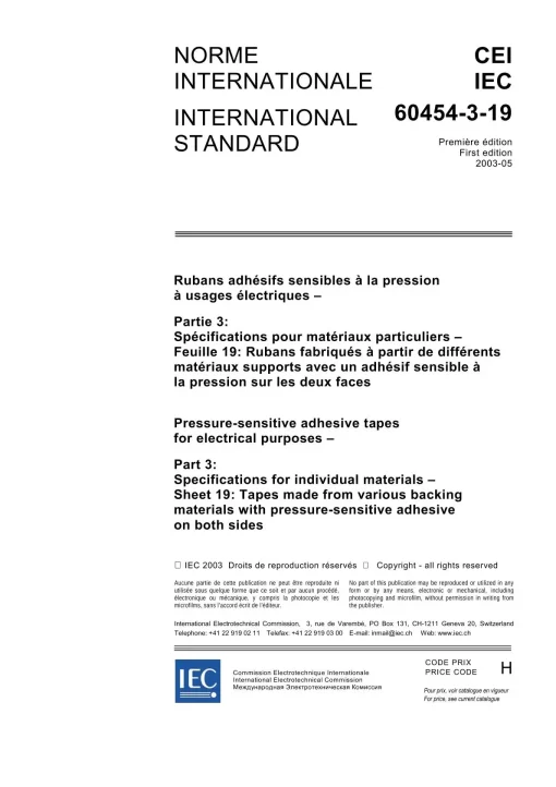 IEC 60454-3-19 Ed. 1.0 b:2003 pdf