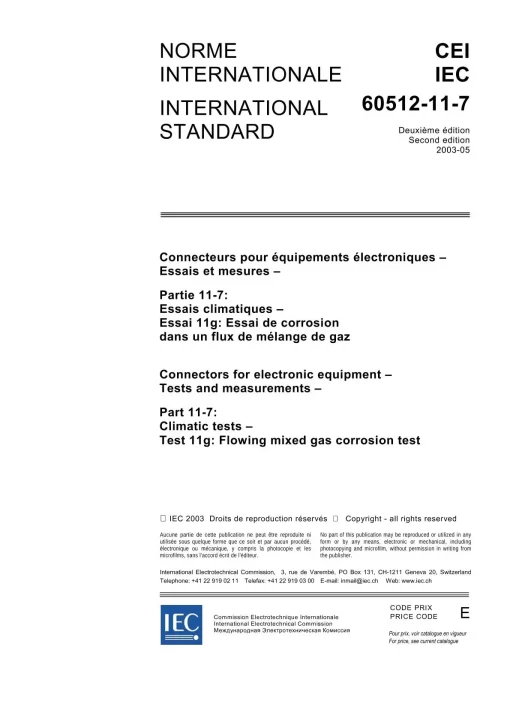 IEC 60512-11-7 Ed. 2.0 b:2003 pdf