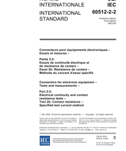 IEC 60512-2-2 Ed. 1.0 b:2003 pdf