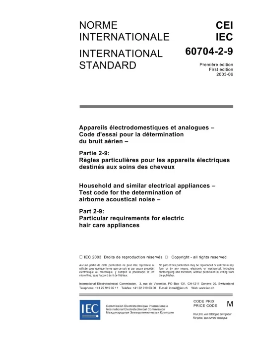 IEC 60704-2-9 Ed. 1.0 b:2003 pdf