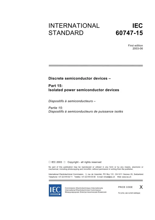 IEC 60747-15 Ed. 1.0 en:2003 pdf