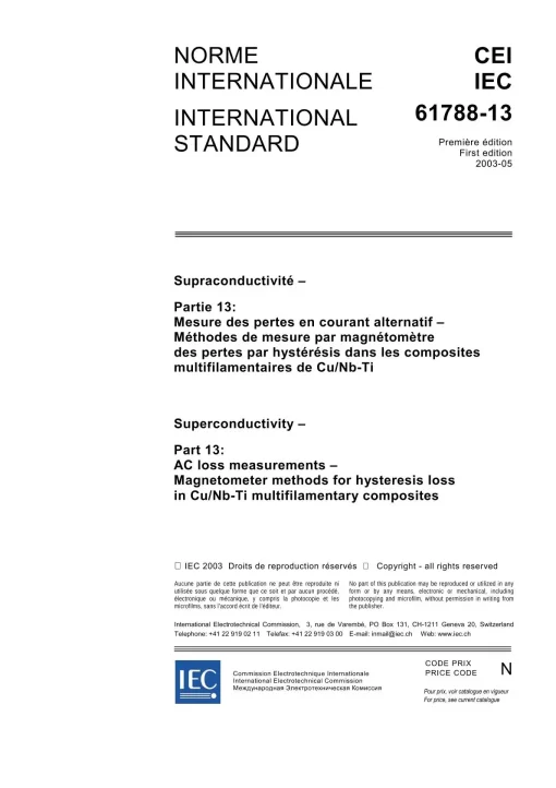 IEC 61788-13 Ed. 1.0 b:2003 pdf