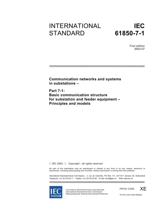 IEC 61850-7-1 Ed. 1.0 en:2003 pdf