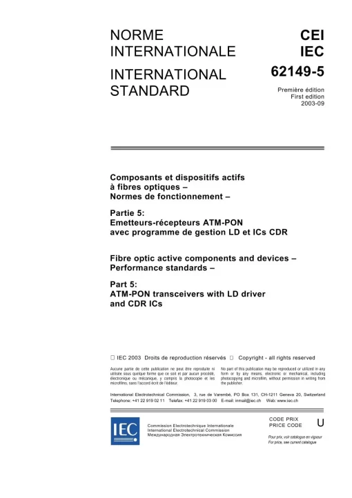 IEC 62149-5 Ed. 1.0 b:2003 pdf