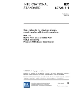 IEC 60728-7-1 Ed. 1.0 en:2003 pdf