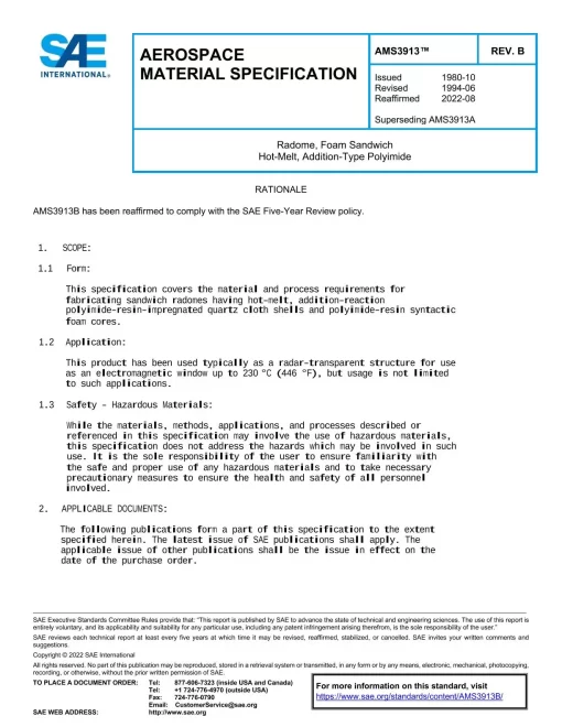 SAE AMS3913B pdf