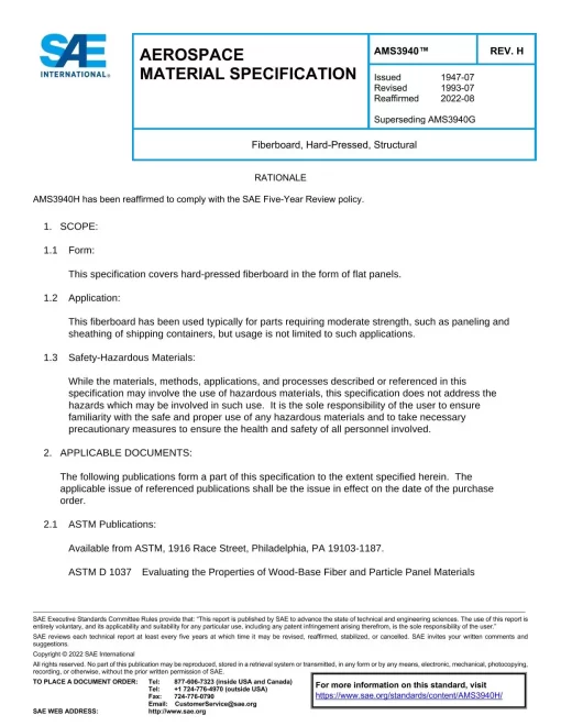 SAE AMS3940H pdf