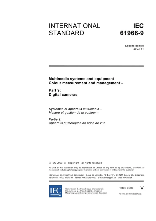 IEC 61966-9 Ed. 2.0 en:2003 pdf