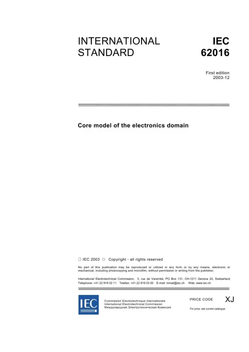 IEC 62016 Ed. 1.0 en:2003 pdf