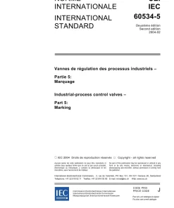 IEC 60534-5 Ed. 2.0 b:2004 pdf