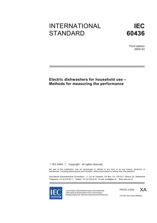 IEC 60436 Ed. 3.0 en:2004 pdf