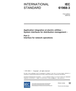 IEC 61968-3 Ed. 1.0 en:2004 pdf