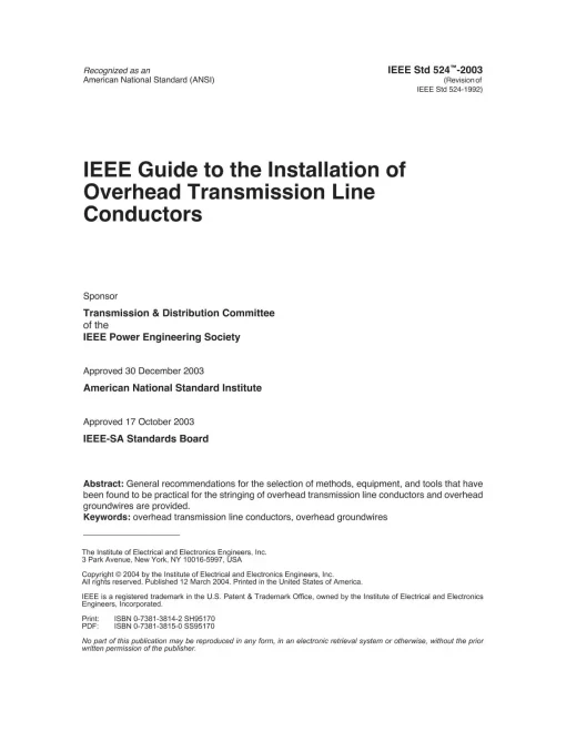 IEEE 524-2003 pdf