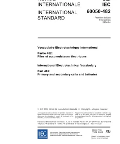 IEC 60050-482 Ed. 1.0 b:2004 pdf