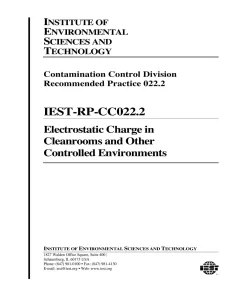 IEST RP-CC022.2 pdf