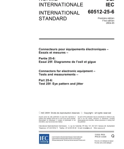 IEC 60512-25-6 Ed. 1.0 b:2004 pdf