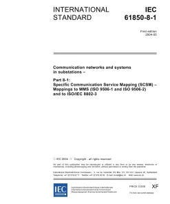 IEC 61850-8-1 Ed. 1.0 en:2004 pdf