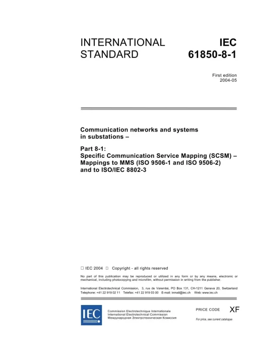 IEC 61850-8-1 Ed. 1.0 en:2004 pdf