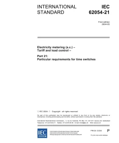 IEC 62054-21 Ed. 1.0 en:2004 pdf