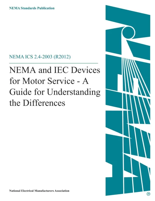 NEMA ICS 2.4-2003 (R2012) pdf