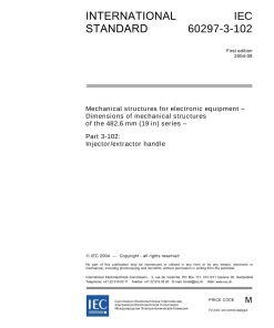 IEC 60297-3-102 Ed. 1.0 en:2004 pdf