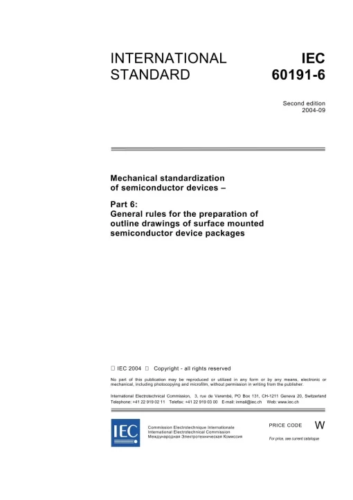 IEC 60191-6 Ed. 2.0 en:2004 pdf