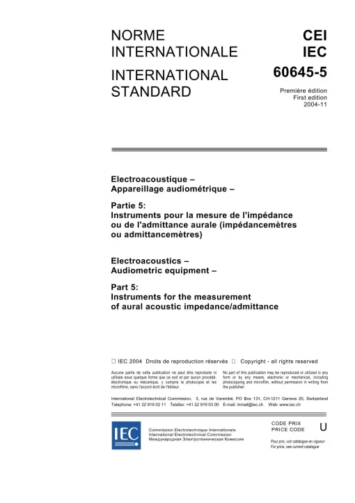 IEC 60645-5 Ed. 1.0 b:2004 pdf