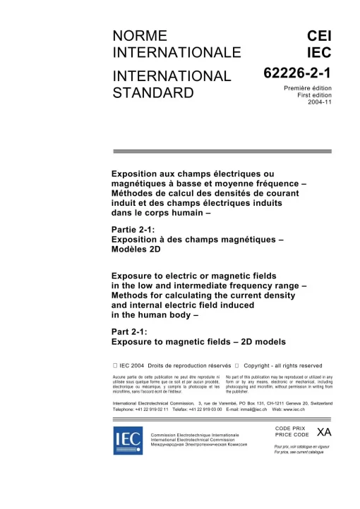 IEC 62226-2-1 Ed. 1.0 b:2004 pdf