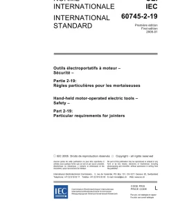 IEC 60745-2-19 Ed. 1.0 b:2005 pdf