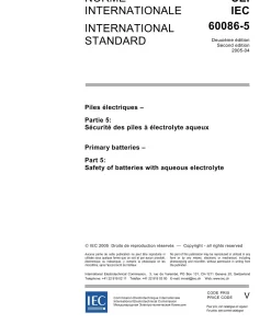 IEC 60086-5 Ed. 2.0 b:2005 pdf