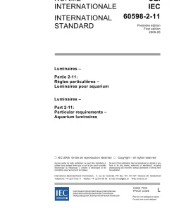 IEC 60598-2-11 Ed. 1.0 b:2005 pdf