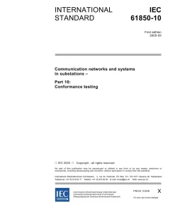 IEC 61850-10 Ed. 1.0 en:2005 pdf