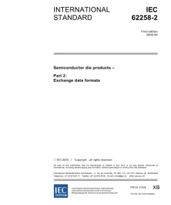 IEC 62258-2 Ed. 1.0 en:2005 pdf