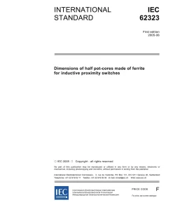 IEC 62323 Ed. 1.0 en:2005 pdf