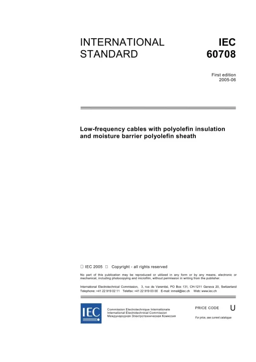 IEC 60708 Ed. 1.0 en:2005 pdf