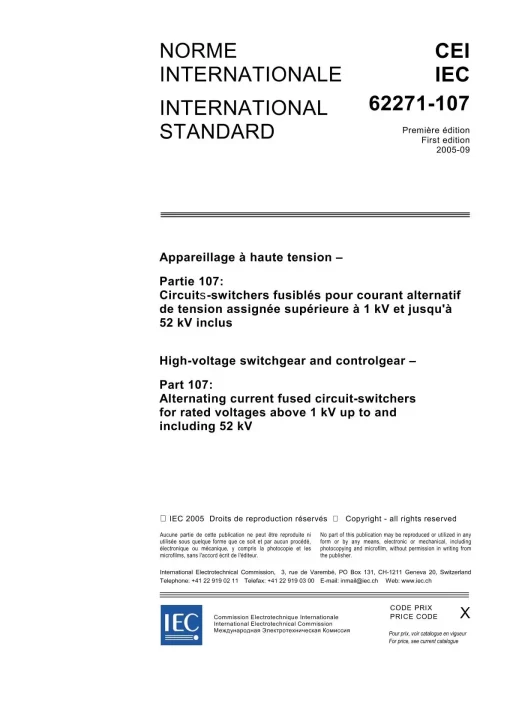 IEC 62271-107 Ed. 1.0 b:2005 pdf