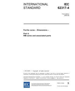 IEC 62317-4 Ed. 1.0 en:2005 pdf